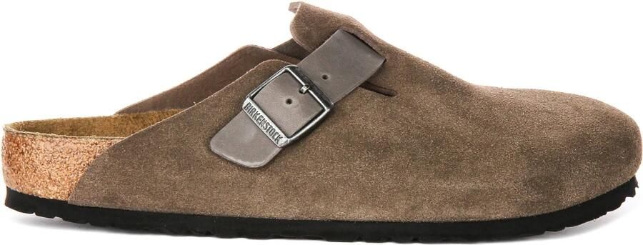 Birkenstock Bruine Suède Klompen - Foto 2