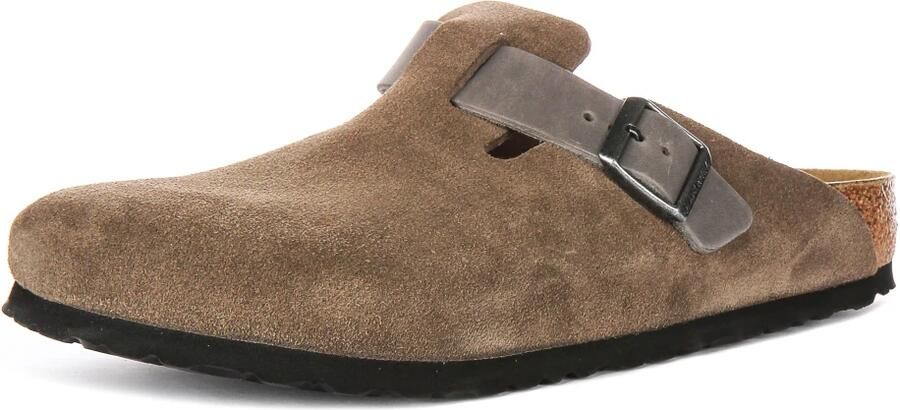 Birkenstock Bruine Suède Klompen