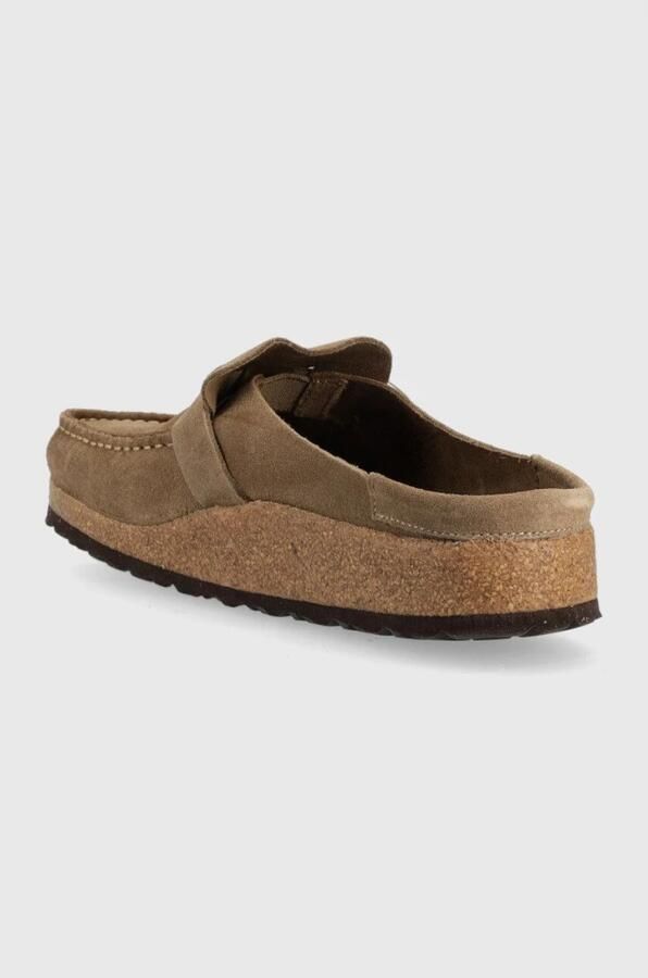 BIRKENSTOCK Instappers Dames Buckley Dames Suède Taupe - Foto 5