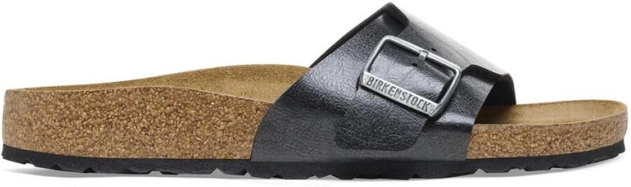 BIRKENSTOCK Slippers Dames Catalina Bs Dames Leer Zwart