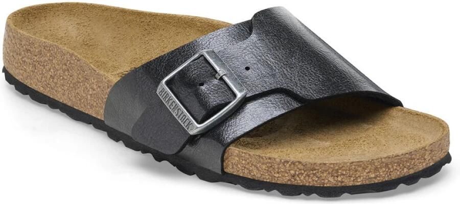 BIRKENSTOCK Slippers Dames Catalina Bs Dames Leer Zwart - Foto 5