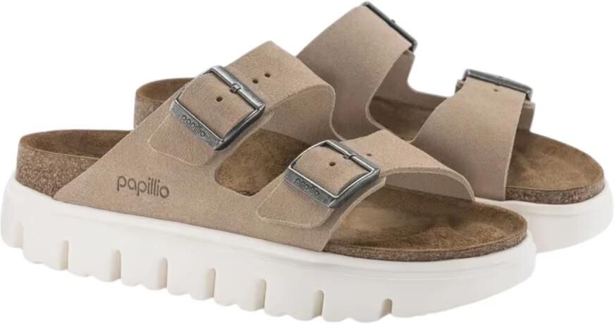 Birkenstock Chunky warme sandaal suède leer Arizona Narrow - Foto 3