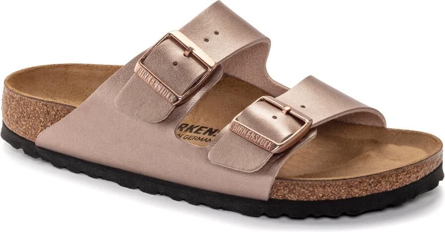 BIRKENSTOCK Slippers Dames Arizona Dames Maat: 35 Materiaal: Leer Kleur: Brons - Foto 7