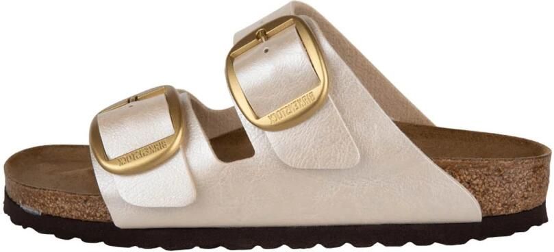 Birkenstock Arizona Dames Slippers Graceful Pearl White Narrow fit | Wit | Imitatieleer - Foto 9
