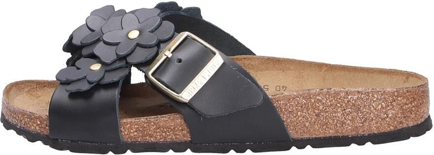 Birkenstock Comfortabele Leren Sandaal Siena Flower - Foto 2