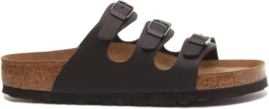 Birkenstock Florida SFB Regular Zwart Slippers Dames Size : - Foto 5