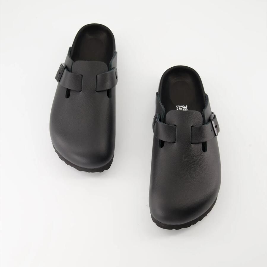 Birkenstock Zwarte Gesloten Schoenen met Kurk Voetbed - Foto 5
