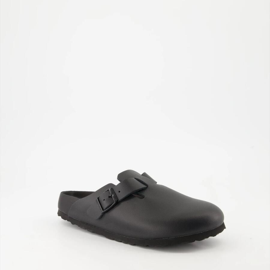 Birkenstock Zwarte Gesloten Schoenen met Kurk Voetbed - Foto 7