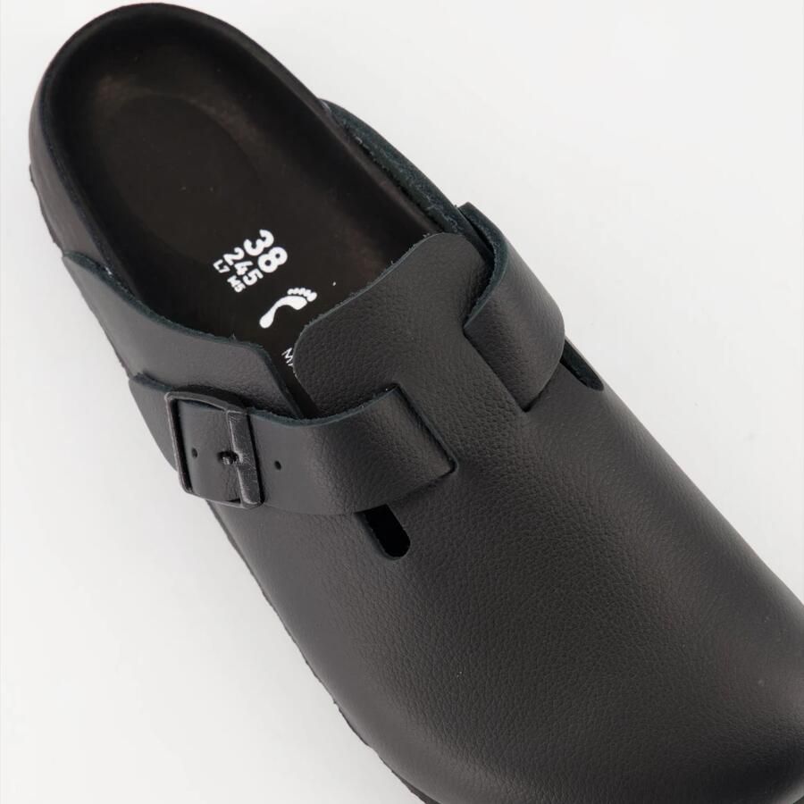 Birkenstock Zwarte Gesloten Schoenen met Kurk Voetbed - Foto 6