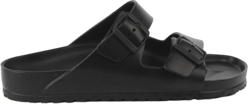 Birkenstock Arizona Slippers en Sandalen Zwart Plastic - Foto 13