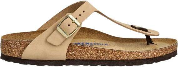 Birkenstock Beige Gizeh Sandalen Lente-Zomer 2025
