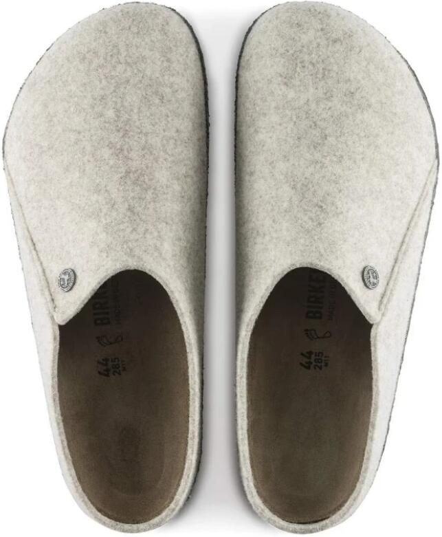 Birkenstock Zermatt Wool Felt Pantoffels Regular beige - Foto 2