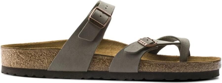 Birkenstock Groene zomersliders Stijlvol en comfortabel Green Dames - Foto 15