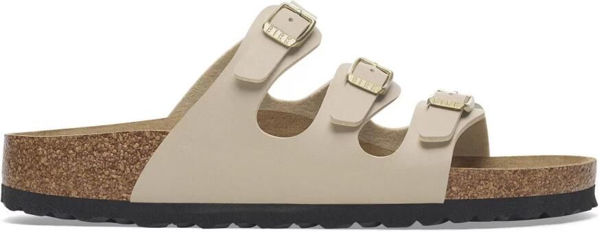 Birkenstock Women's Florida Birko-Flor Sandalen Narrow beige - Foto 3
