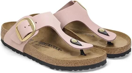 Birkenstock Roze Leren Sandalen met Enkelbandje Pink Dames - Foto 7