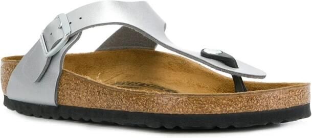 Birkenstock Gizeh Kids Slippers Hologram Silver Regular fit | Zilver | Imitatieleer - Foto 9