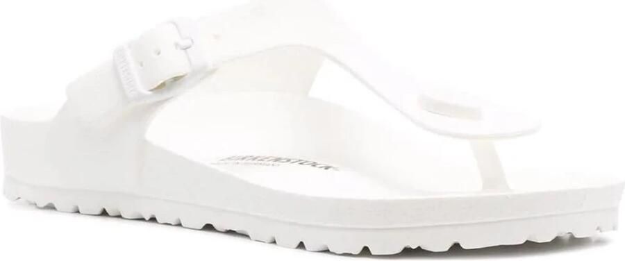 Birkenstock Witte Gizeh EVA Sandalen met brede pasvorm Wit