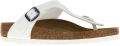 Birkenstock Gizeh Birko-Flor Slippers White - Wit