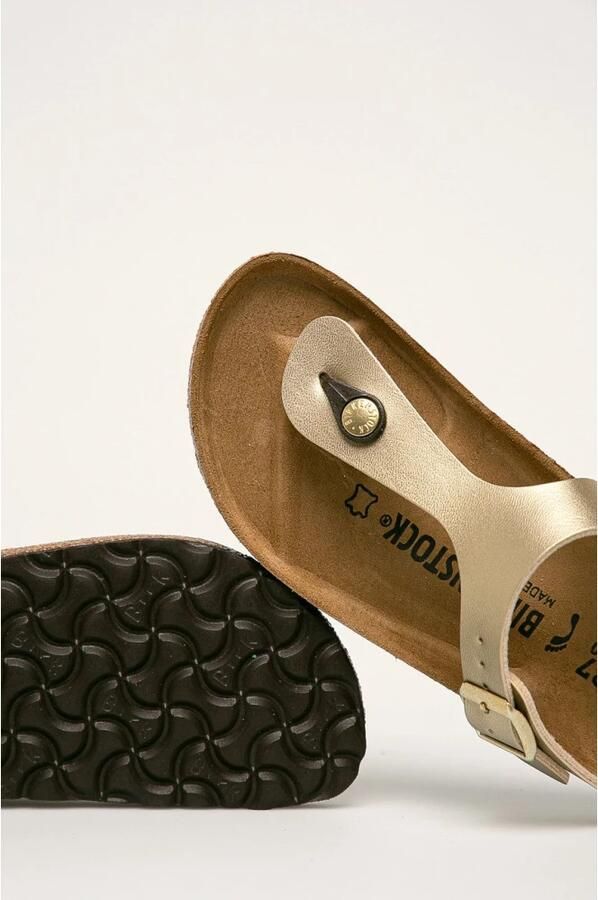 Birkenstock Teenslippers Sandales Gizeh effet métallique - Foto 10