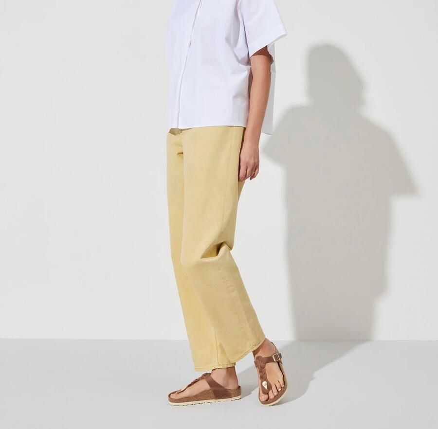 Birkenstock "Gizeh Olie Gewaxt Leren Sandalen voor Dames" Bruin Dames - Foto 11