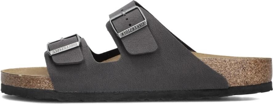 BIRKENSTOCK Slippers Arizona Maat: 44 Materiaal: Leer Kleur: Grijs - Foto 2
