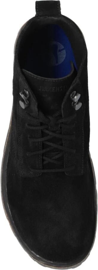Birkenstock HIGHWOOD LACE MID SUEDE LTHR Vrije tijd half-hoogHeren veterschoenHeren sneakers Zwart - Foto 3