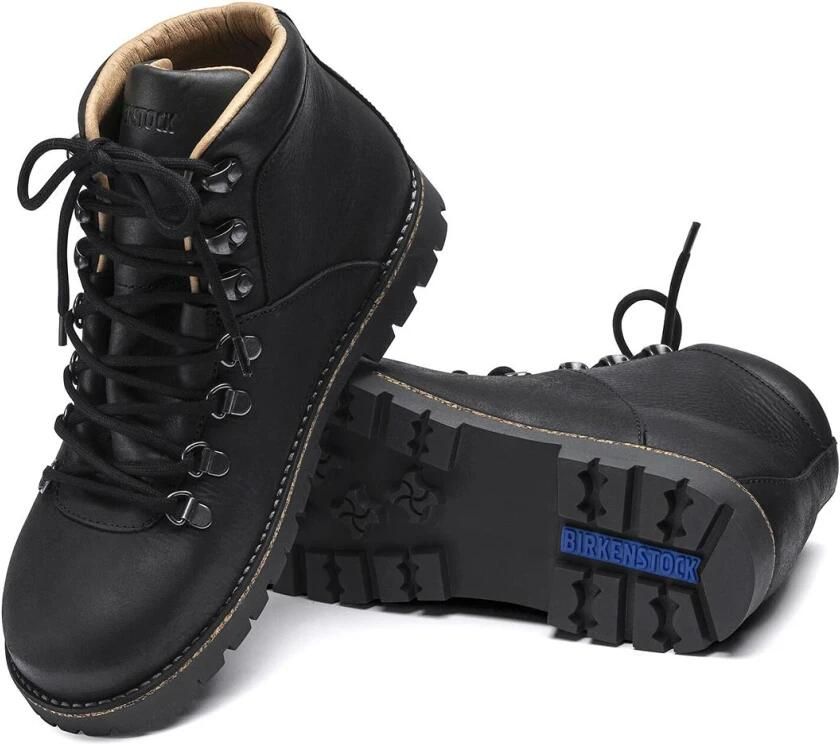 Birkenstock Jackson Veterboots Zwart Nubuckleer Narrow-fit - Foto 3