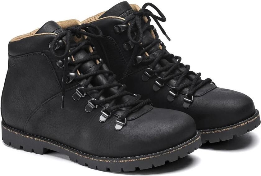 Birkenstock Jackson Veterboots Zwart Nubuckleer Narrow-fit - Foto 6