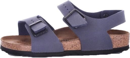 Birkenstock New York Junior Birko Flor BC Narrow Junior Sandaal Marineblauw - Foto 17