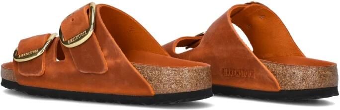 BIRKENSTOCK Slippers Dames Arizona Bigbuckle Maat: 42 Materiaal: Leer Kleur: Oranje - Foto 3