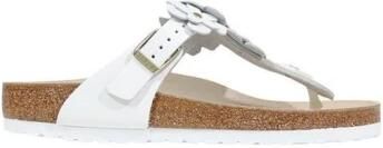 Birkenstock Leren Platte Sandalen