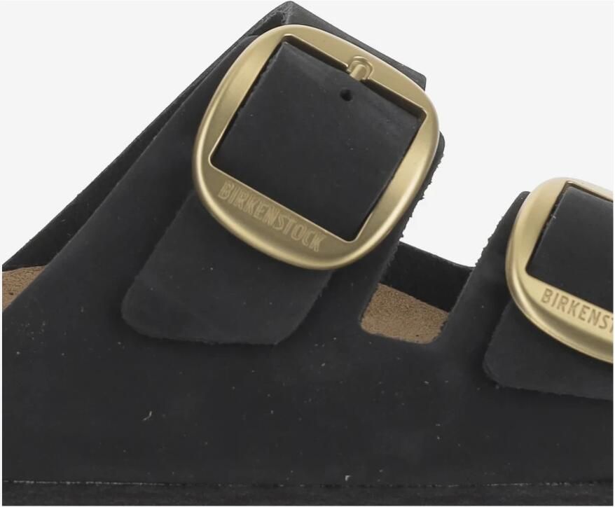BIRKENSTOCK Slippers Dames Arizona Big Buckle Maat: 36 Materiaal: Nubuck Kleur: Zwart - Foto 6