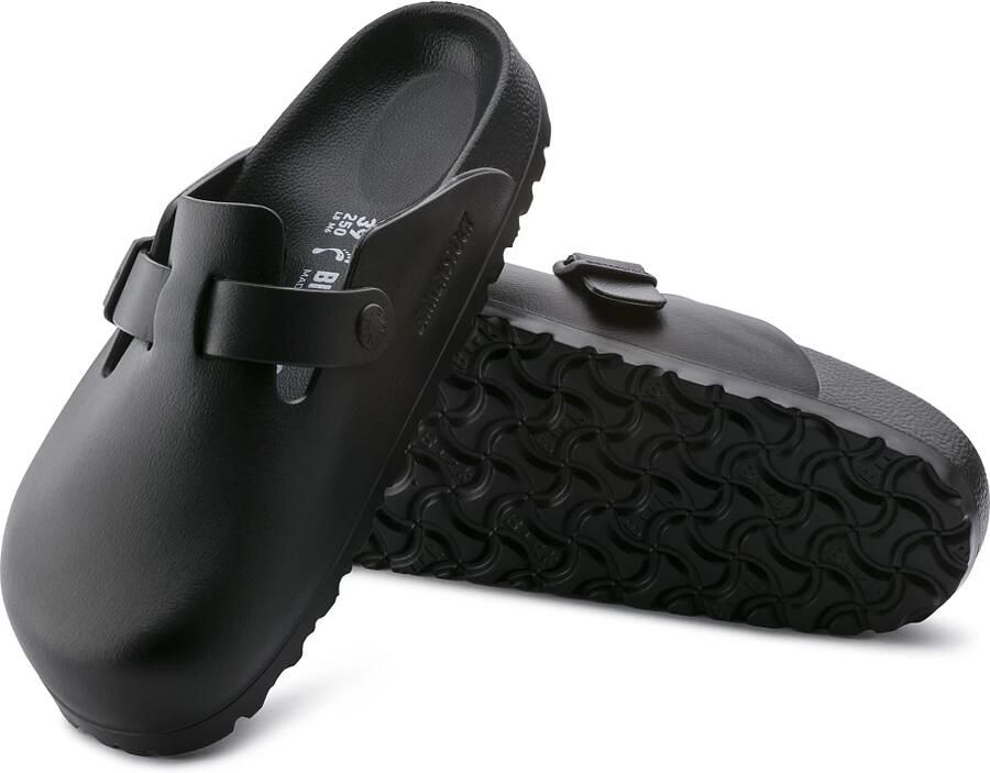 Birkenstock Lichtgewicht EVA Boston Sabot Sandalen Black - Foto 6