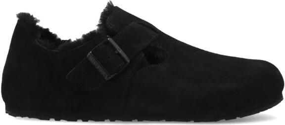 Birkenstock London Shearling Schoenen Black