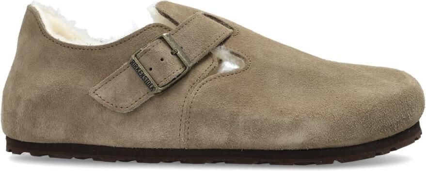 Birkenstock Nette schoenen London Shearling LEVE Taupe