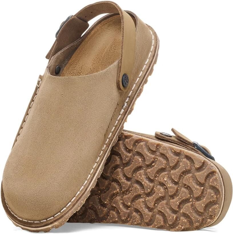 BIRKENSTOCK Instappers Dames Lutry Suède Taupe - Foto 9