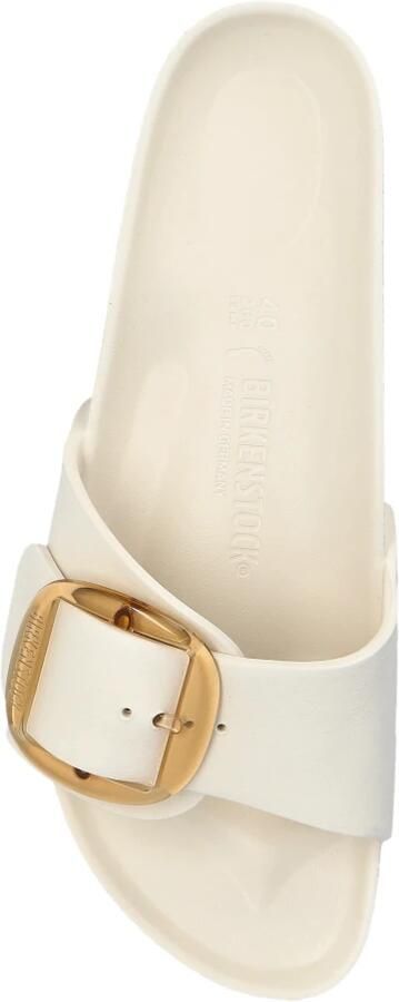 BIRKENSTOCK Badslippers Dames Madrid Big Buckle Eva Rubber Wit - Foto 9