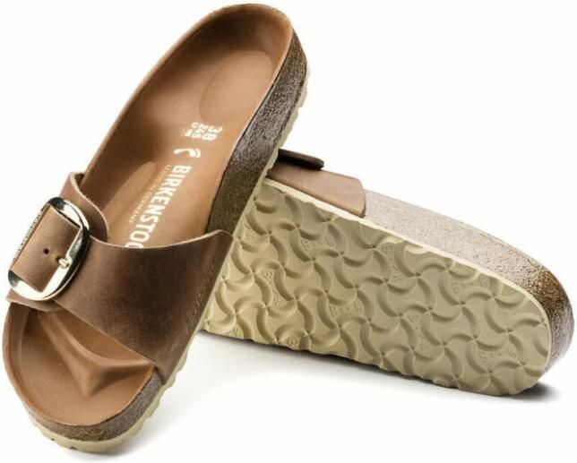 Birkenstock slippers MADRID BIG BUCKLE met ergonomisch gevormd voetbed in smalle schoenwijdte - Foto 11