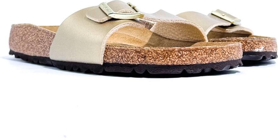 BIRKENSTOCK Slippers Madrid Maat: 43 Materiaal: Leatherlook Kleur: Goud - Foto 10