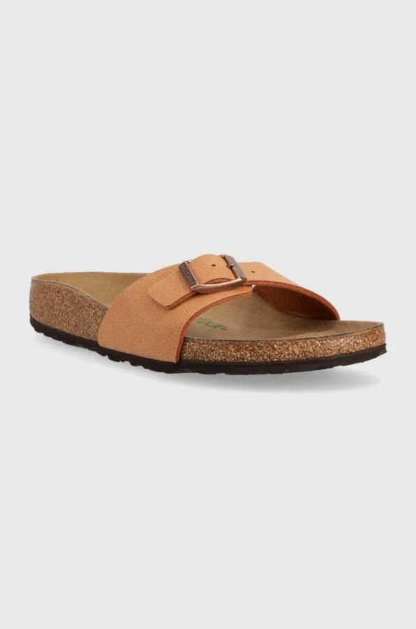 Birkenstock Stijlvolle Madrid Sliders voor Vrouwen Brown Dames - Foto 2