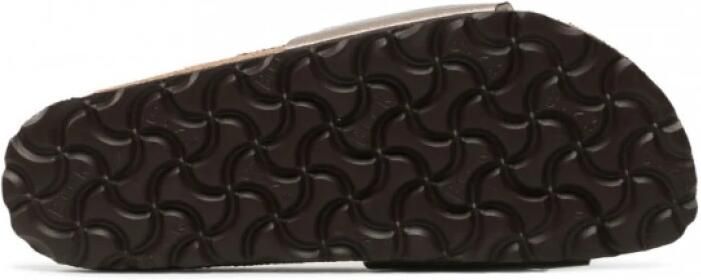 Birkenstock Madrid Dames Slippers Graceful Taupe Narrow fit | Taupe | Imitatieleer - Foto 4