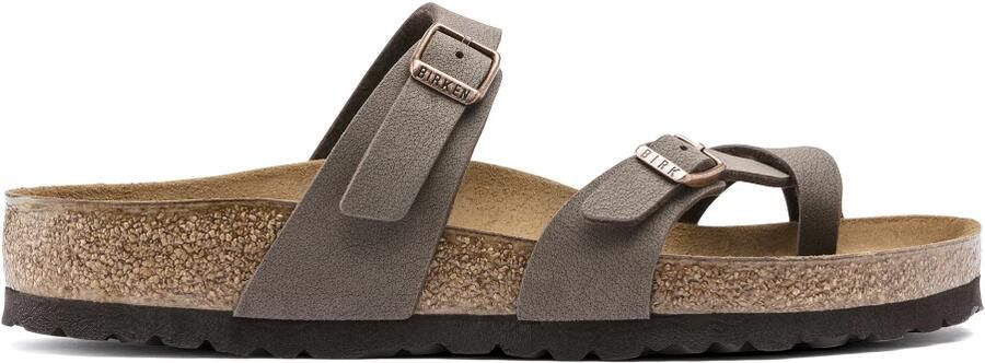 Birkenstock Mayari Slippers Mocha Regular fit | Bruin | Imitatieleer