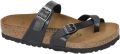Birkenstock -Dames zwart slipper muiltje - Zwart
