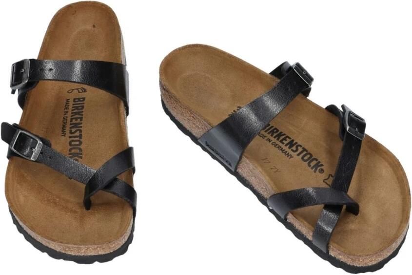 Birkenstock -Dames zwart slipper muiltje - Foto 2