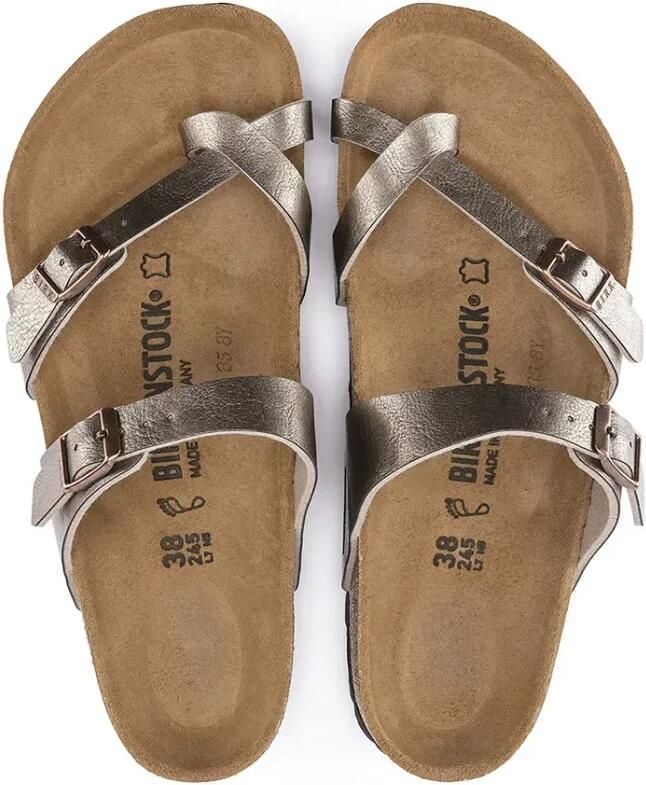 Birkenstock Groene zomersliders Stijlvol en comfortabel Green Dames - Foto 10