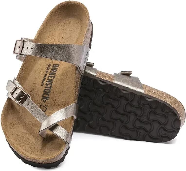 Birkenstock Groene zomersliders Stijlvol en comfortabel Green Dames - Foto 8