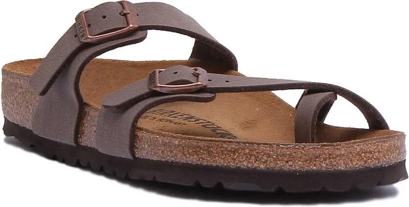 Birkenstock Mayari Slippers Mocha Regular fit | Bruin | Imitatieleer - Foto 15