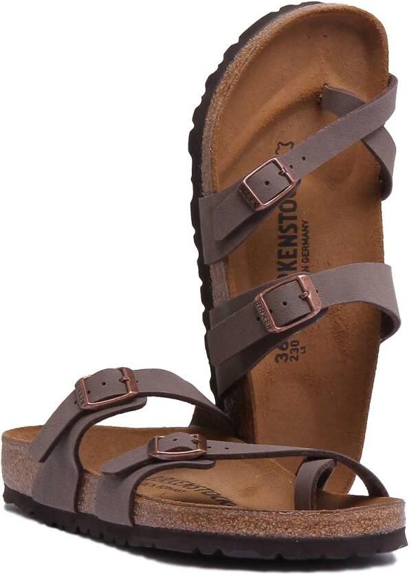 Birkenstock Mayari Slippers Mocha Regular fit | Bruin | Imitatieleer - Foto 14