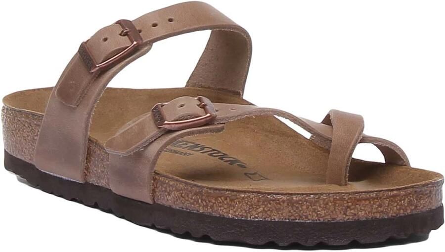 Birkenstock Mayari Dames Slippers Tobacco Brown Regular fit | Bruin | Nubuck - Foto 7