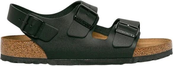 Birkenstock Milano Sandalen Black Regular fit | Zwart | Leer
